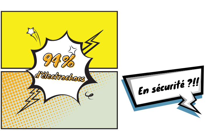 94% d'électrochocs en securite